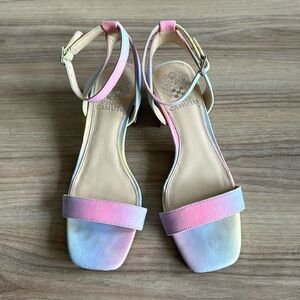 Vince Camuto rainbow ombre sandals